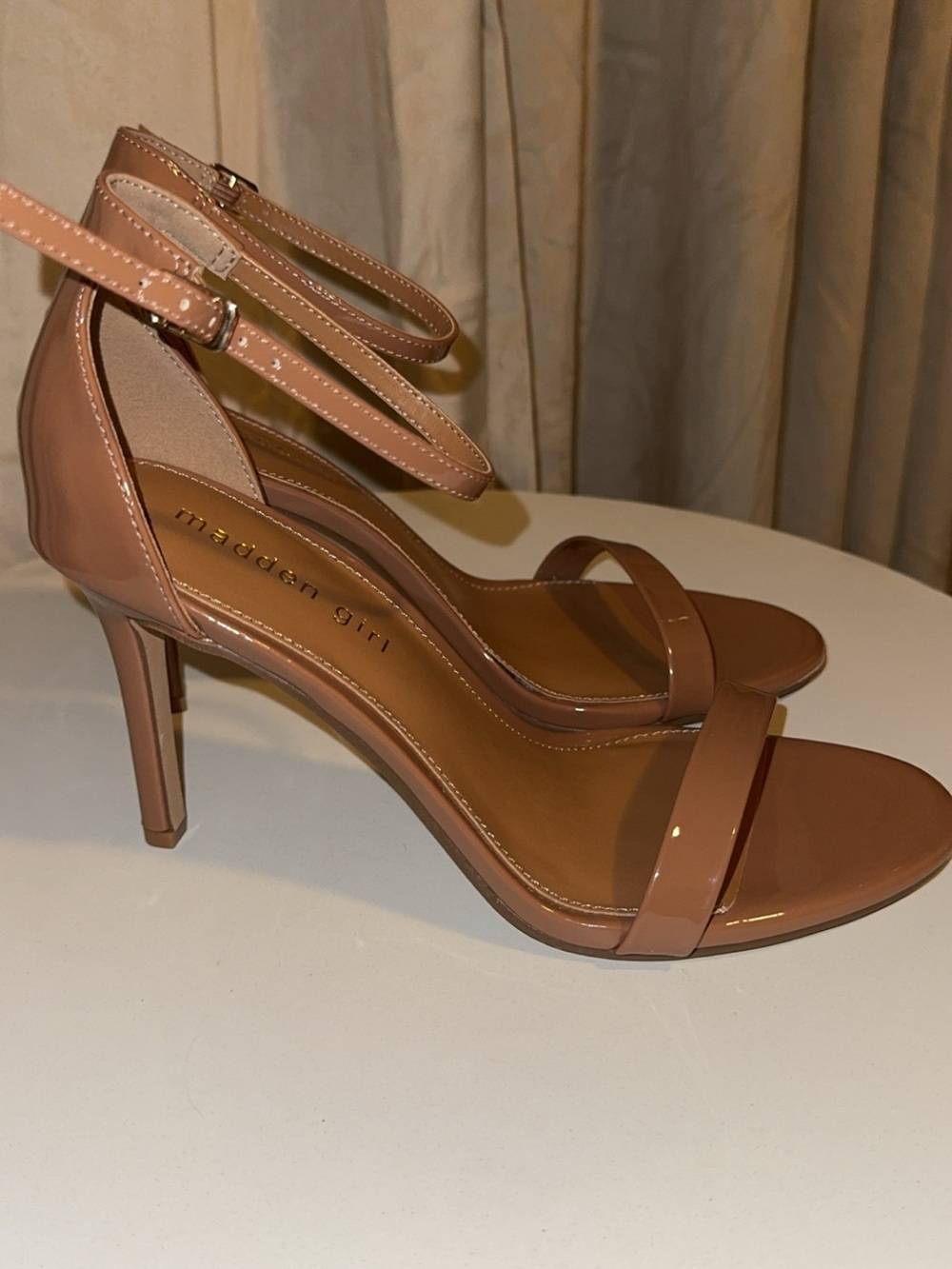 Madden Girl Brazen Two-Piece Stiletto Dress Sandals